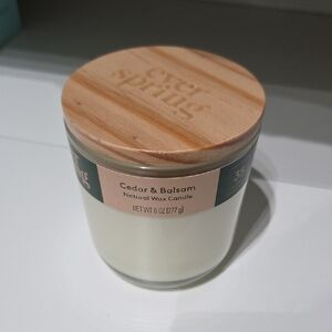 Cedar & Balsam Natural Wax Candle
